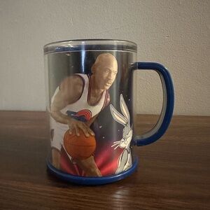 Space Jam Michael Jordan Bugs Bunny 12 oz thermal coffee mug